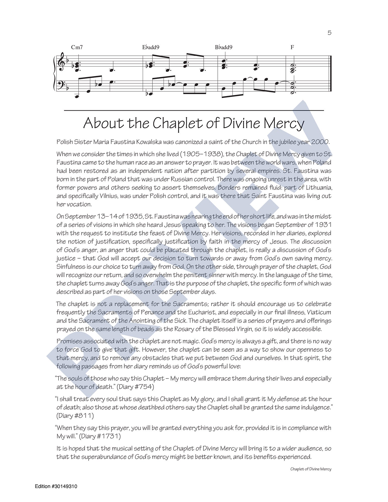 Chaplet of Divine Mercy