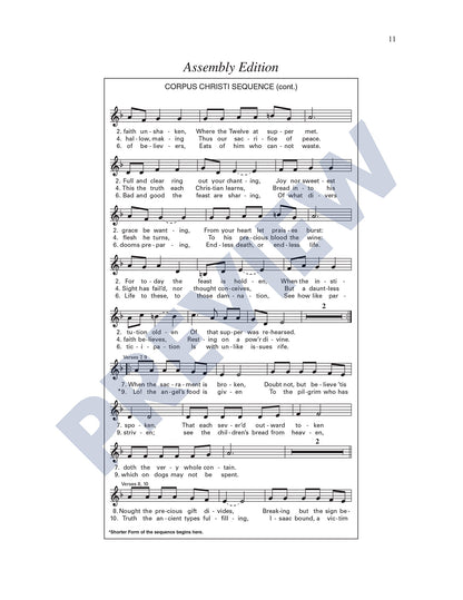 Corpus Christi Sequence