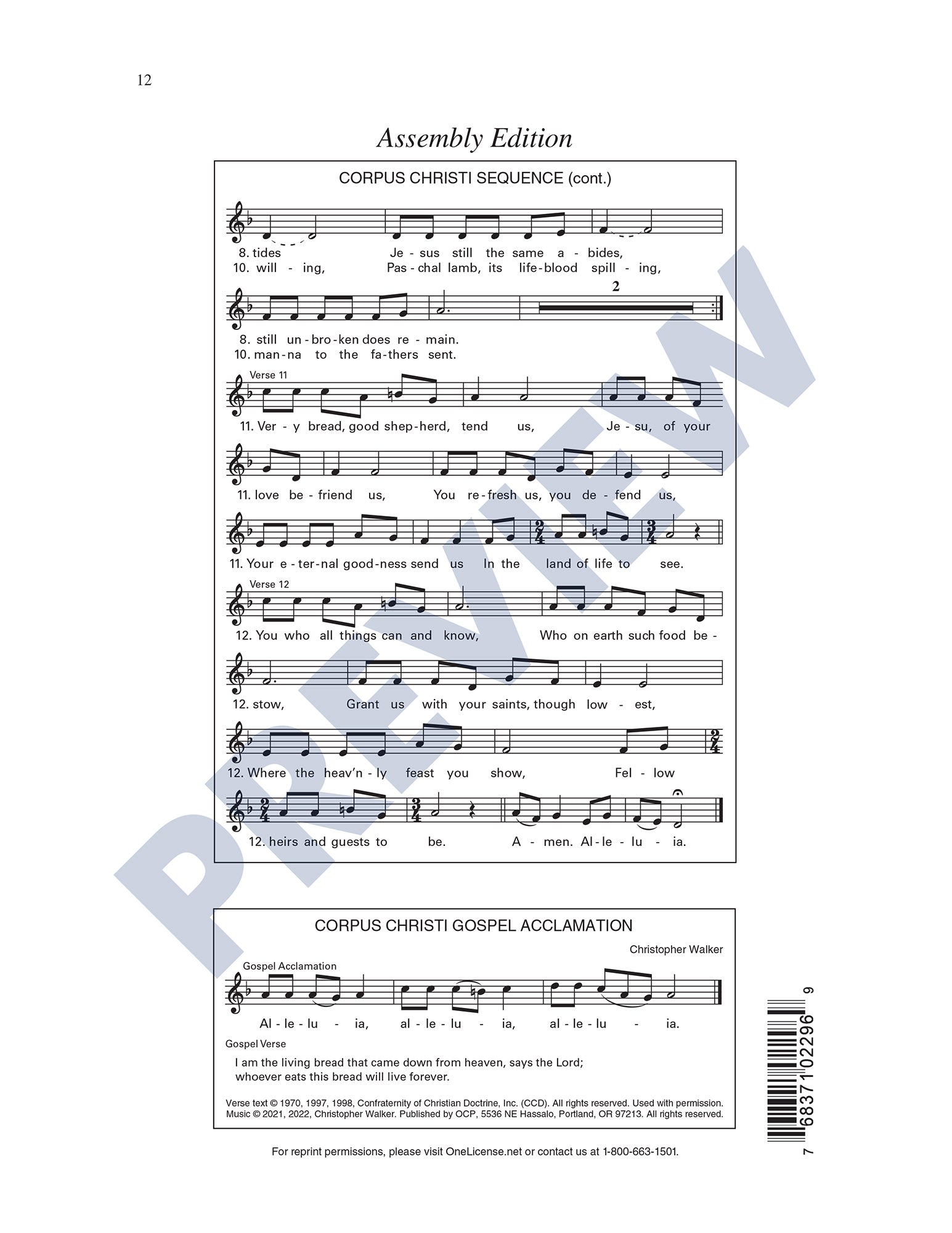 Corpus Christi Sequence