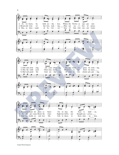 Corpus Christi Sequence