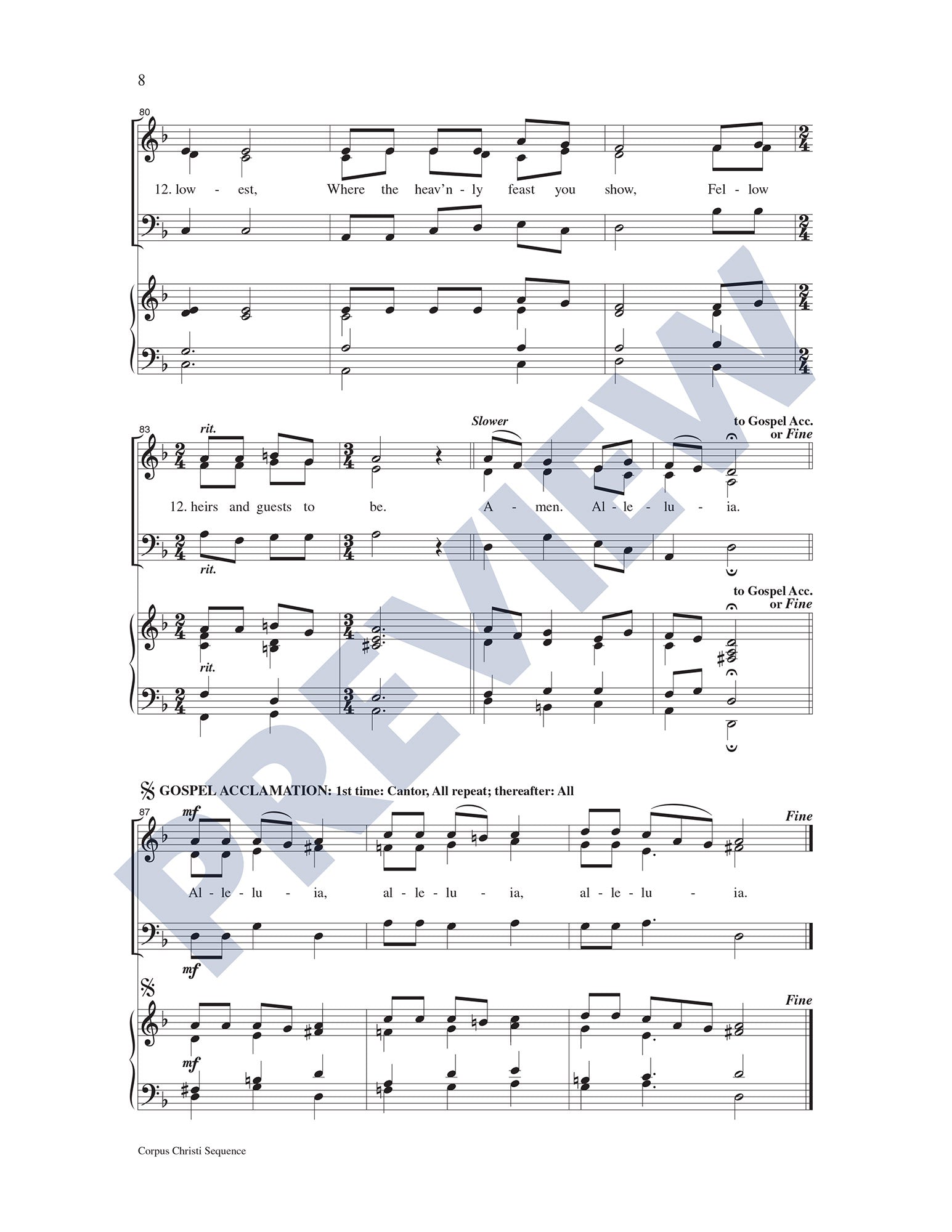 Corpus Christi Sequence