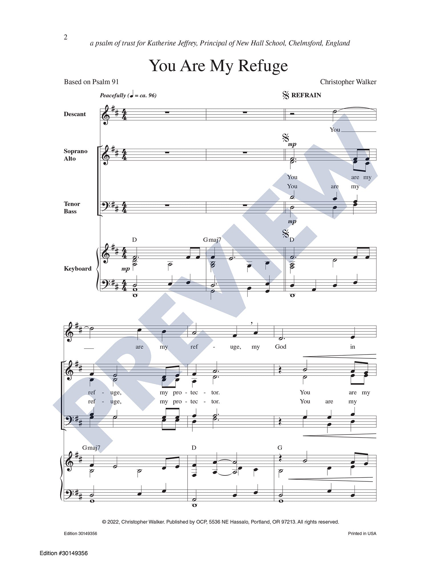 You Are My Refuge