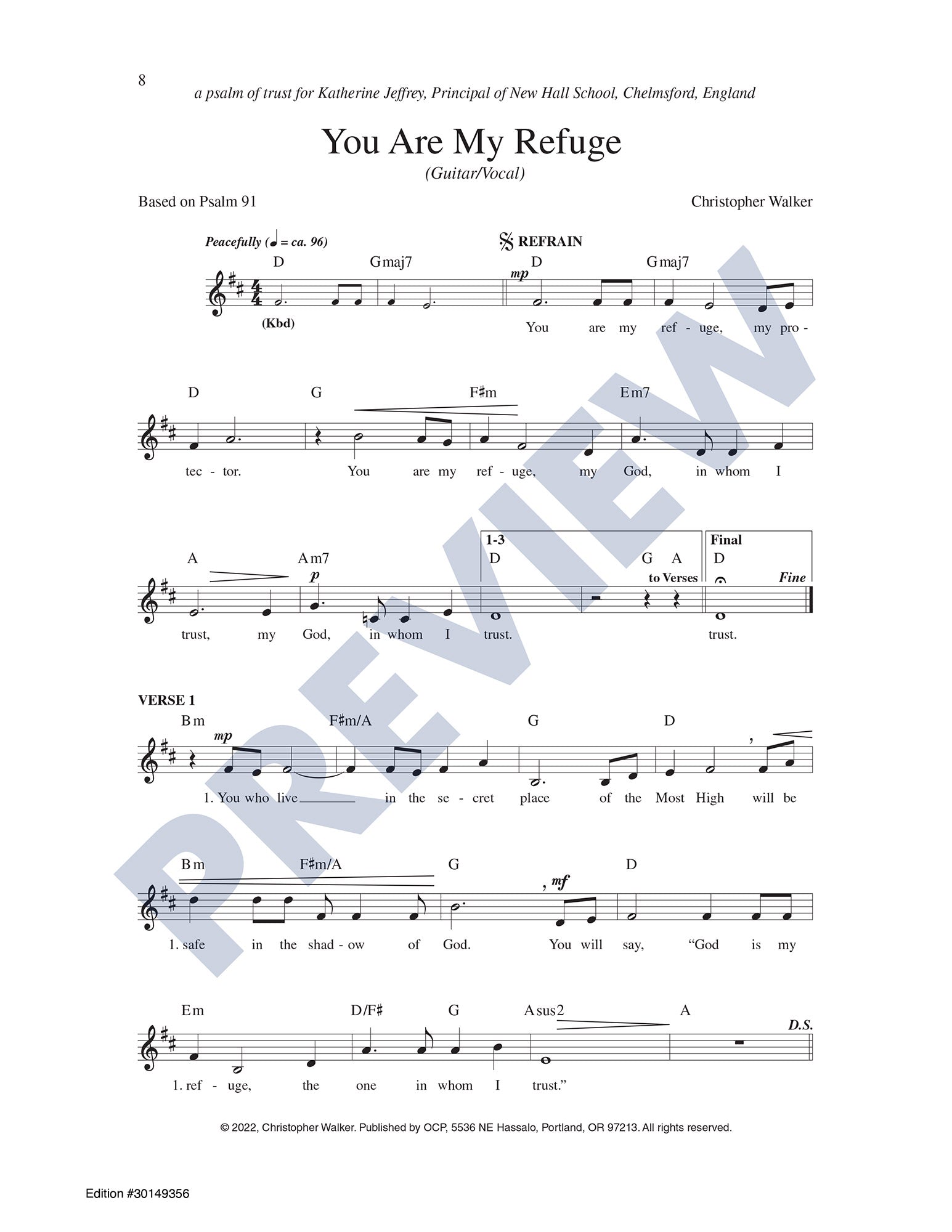 You Are My Refuge