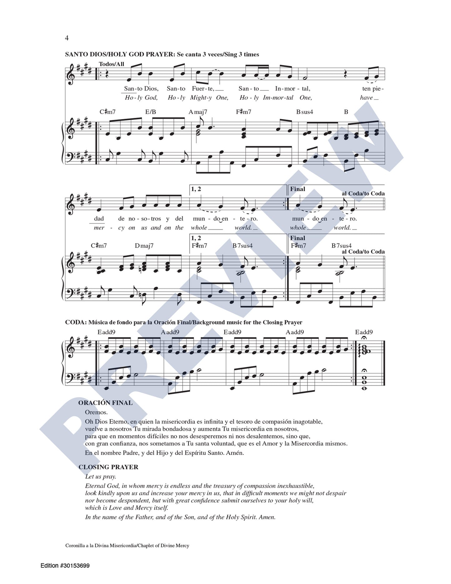 Coronilla a la Divina Misericordia/Chaplet of Divine Mercy