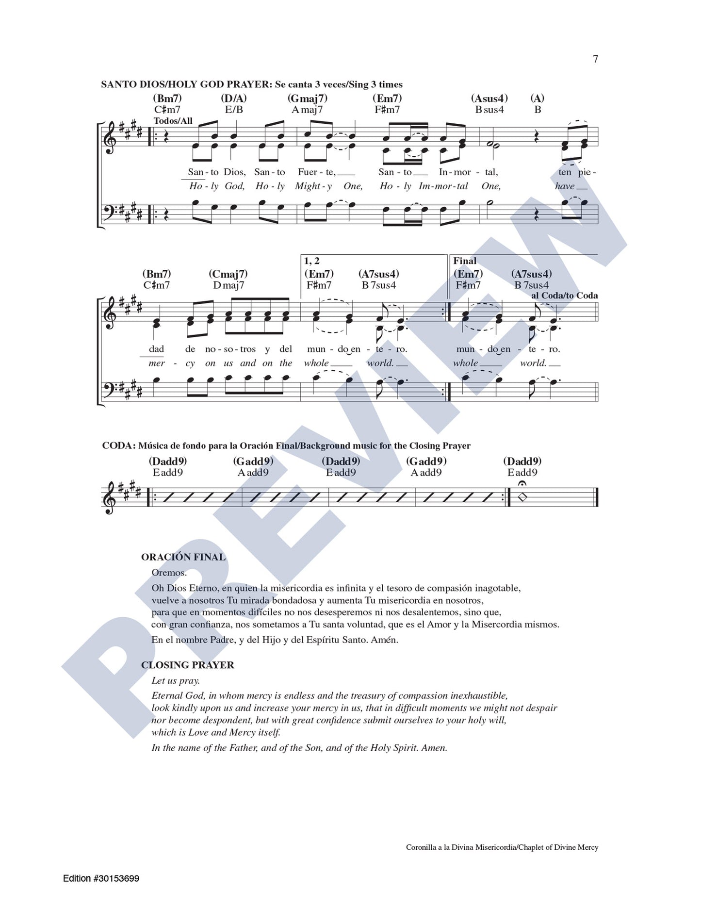 Coronilla a la Divina Misericordia/Chaplet of Divine Mercy