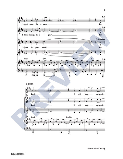 Psalm 89: For Ever I WIll Sing
