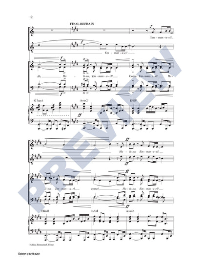 Halina, Emmanuel, Come (A Filipino/English Song for Advent)