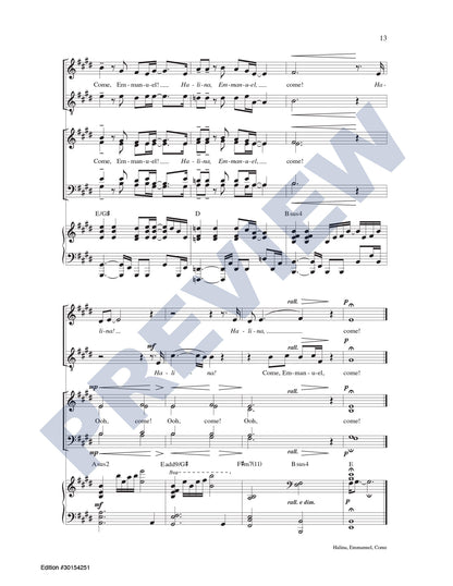 Halina, Emmanuel, Come (A Filipino/English Song for Advent)