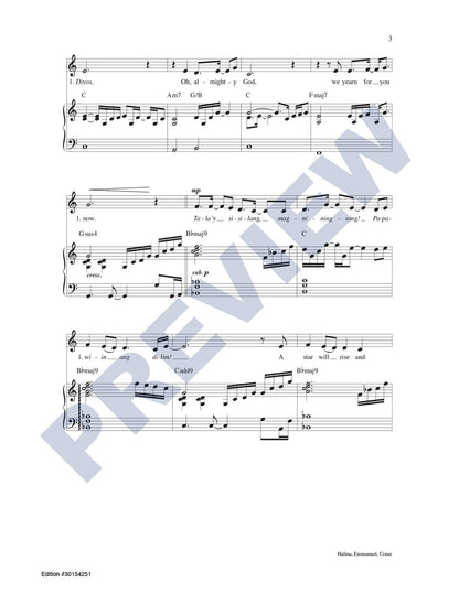Halina, Emmanuel, Come (A Filipino/English Song for Advent)