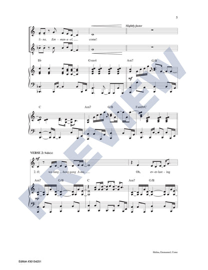Halina, Emmanuel, Come (A Filipino/English Song for Advent)