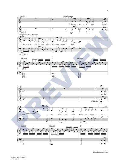 Halina, Emmanuel, Come (A Filipino/English Song for Advent)