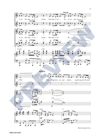 Halina, Emmanuel, Come (A Filipino/English Song for Advent)