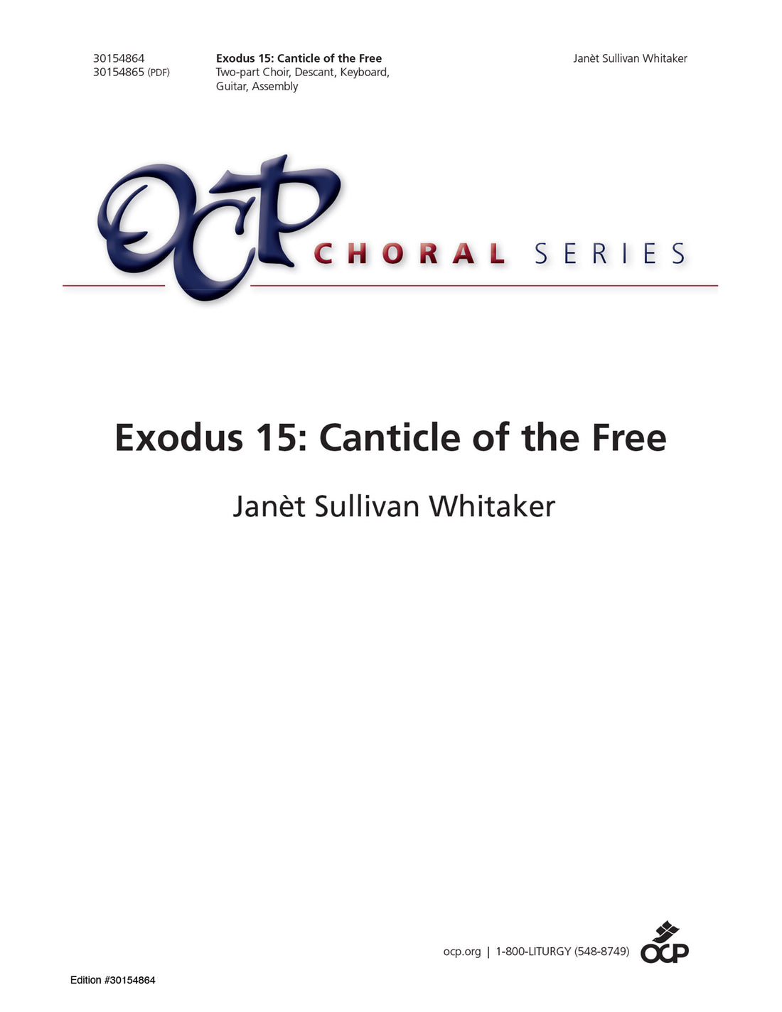 Exodus 15: Canticle of the Free