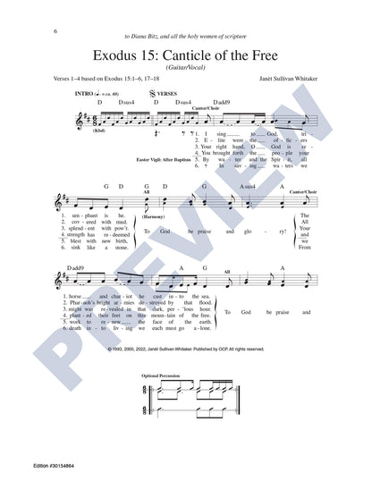 Exodus 15: Canticle of the Free