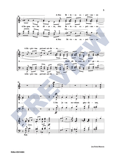 Jesu Dulcis Memoria