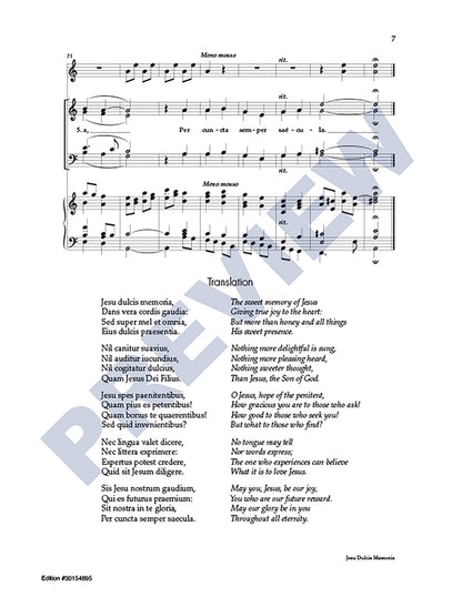 Jesu Dulcis Memoria