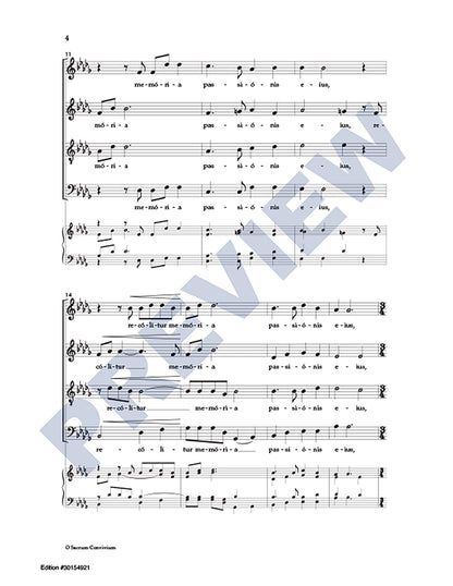 O Sacrum Convivium