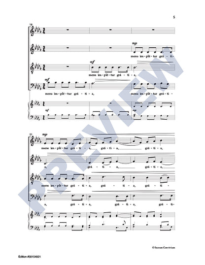 O Sacrum Convivium