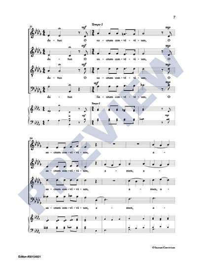 O Sacrum Convivium