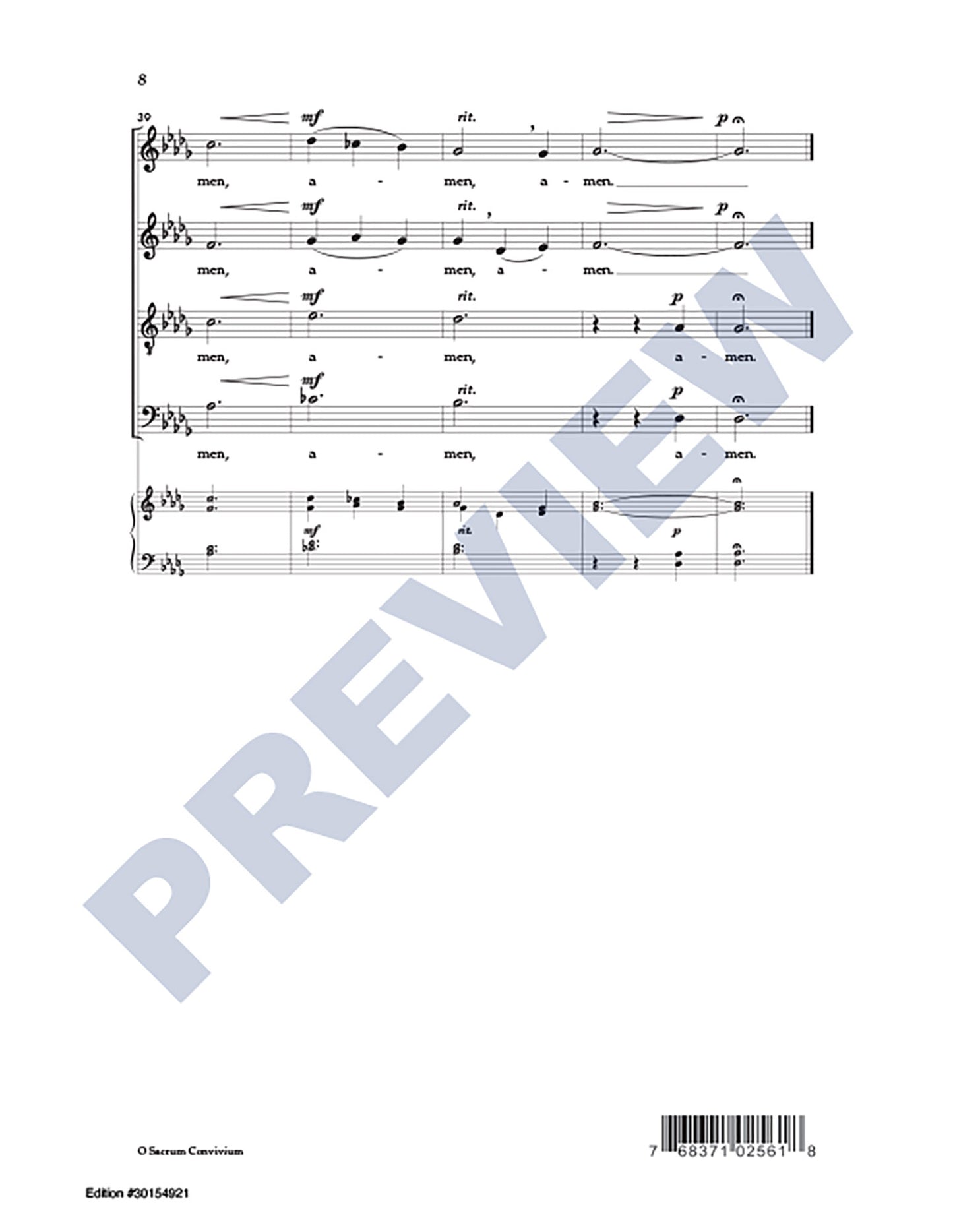 O Sacrum Convivium