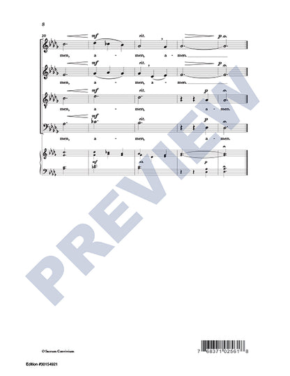 O Sacrum Convivium