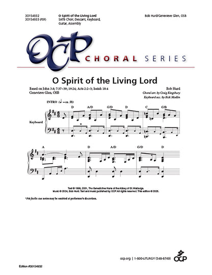 O Spirit of the Living Lord