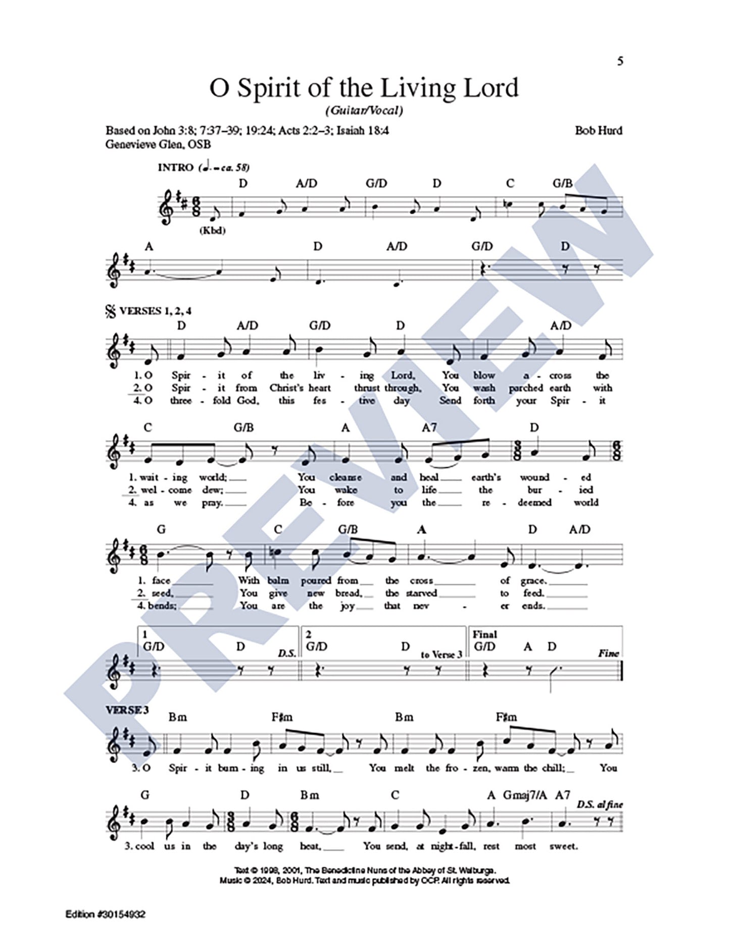 O Spirit of the Living Lord