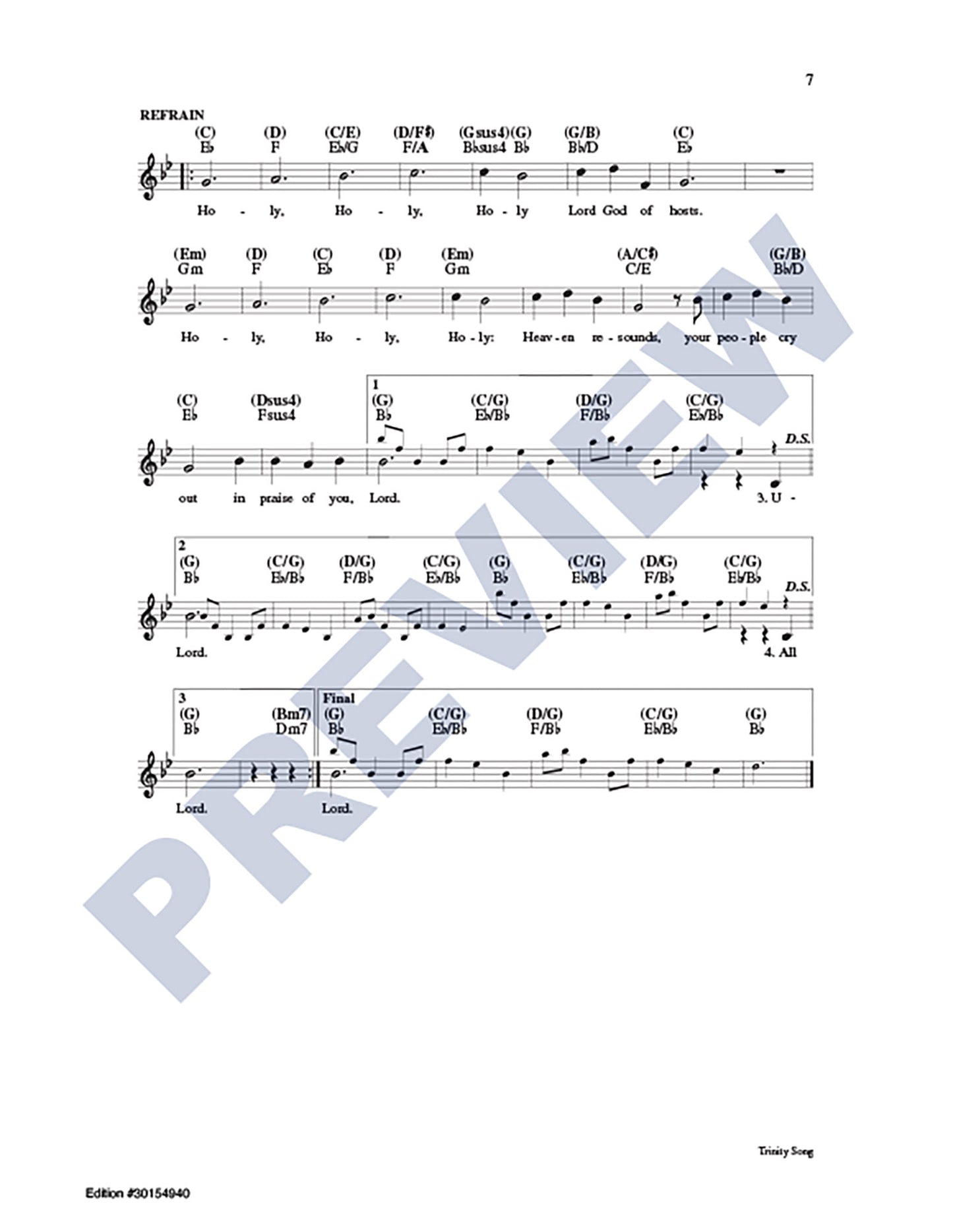 Trinity Song