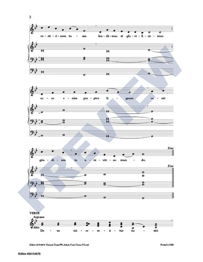 Crucem Tuam/We Adore Your Cross