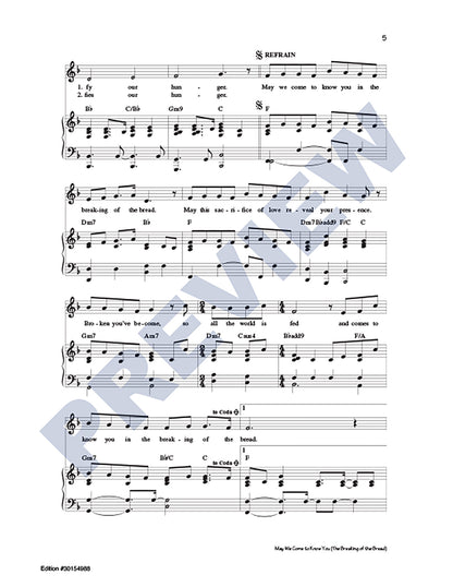 May We Come to Know You (The Breaking of the Bread)