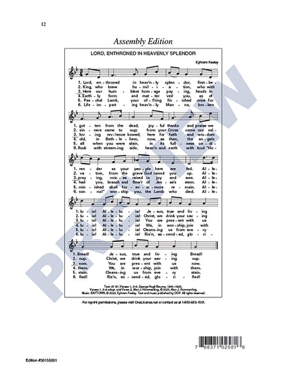 Lord, Enthroned in Heavenly Splendor