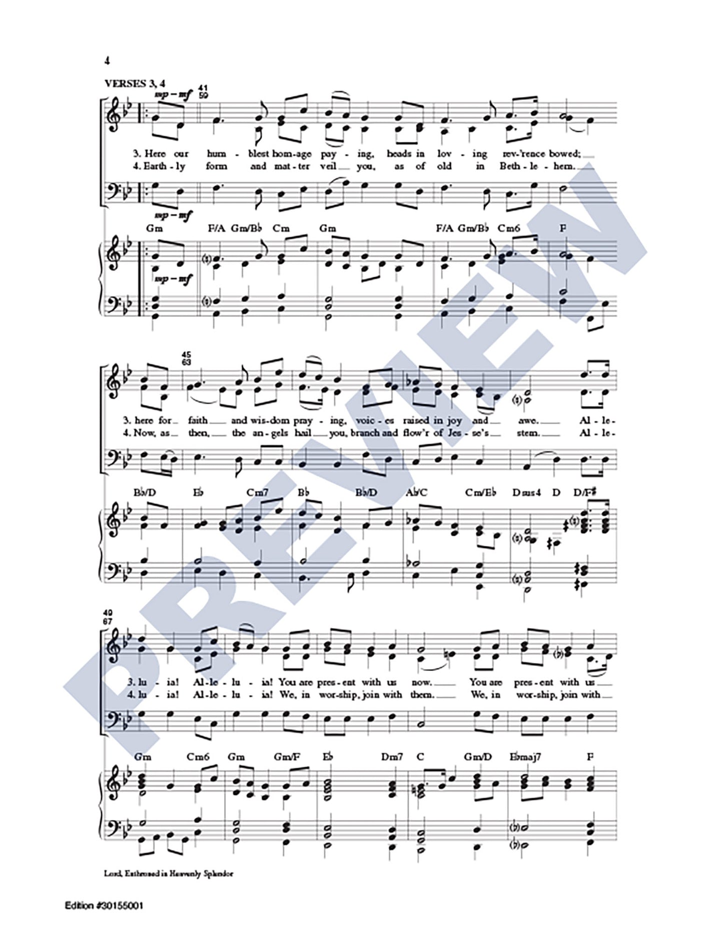 Lord, Enthroned in Heavenly Splendor