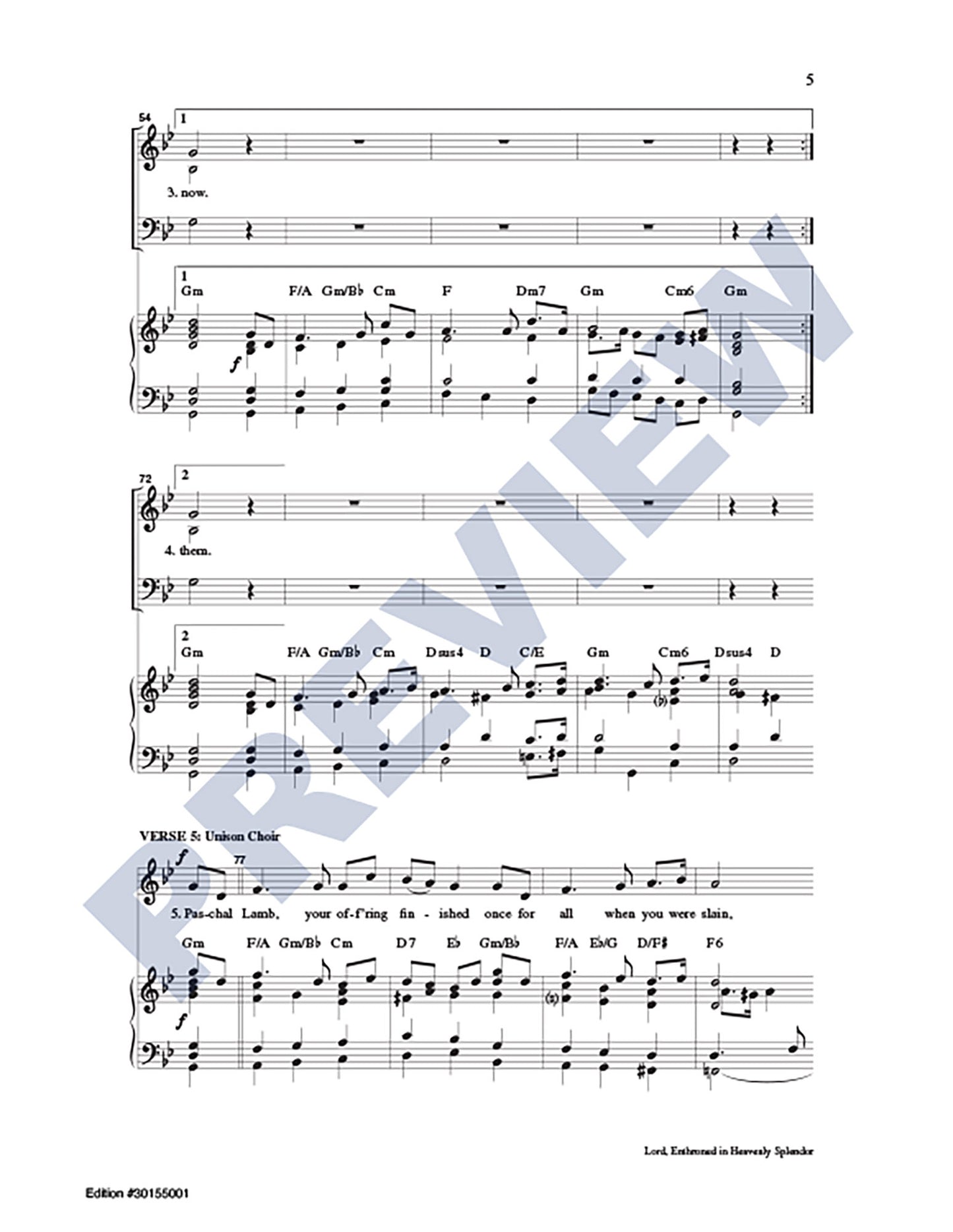 Lord, Enthroned in Heavenly Splendor