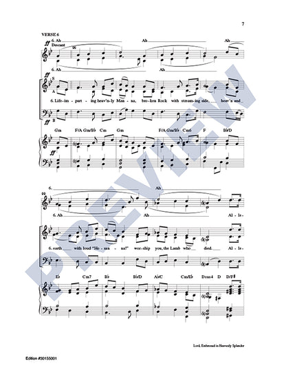 Lord, Enthroned in Heavenly Splendor