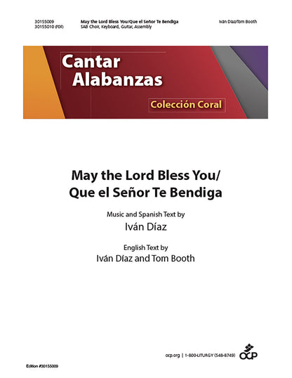 May the Lord Bless You/Que el Señor Te Bendiga