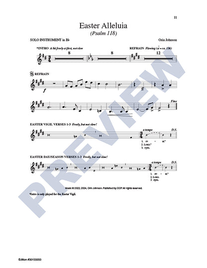 Easter Alleluia (Psalm 118)
