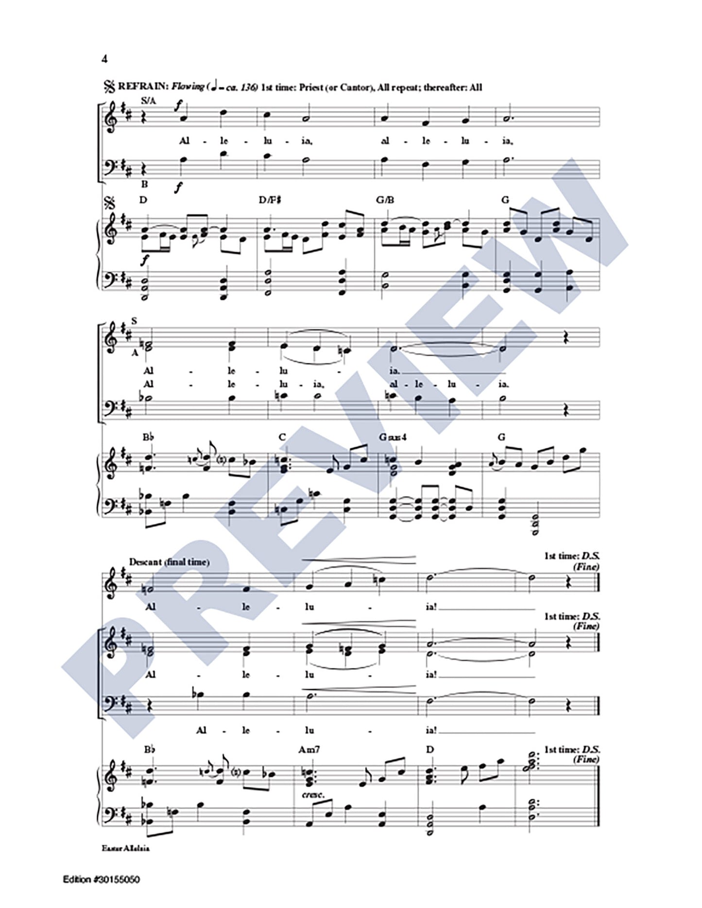 Easter Alleluia (Psalm 118)