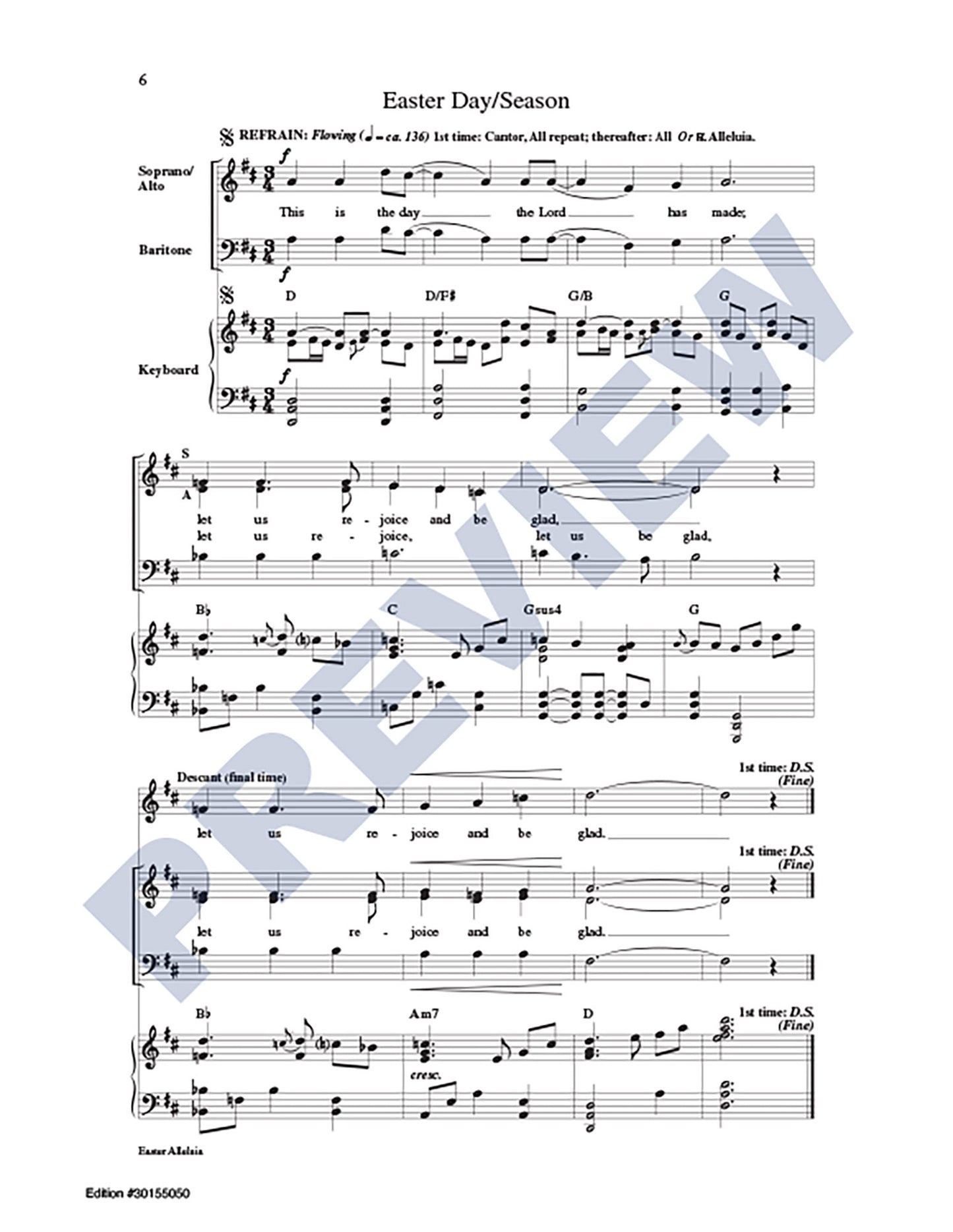 Easter Alleluia (Psalm 118)