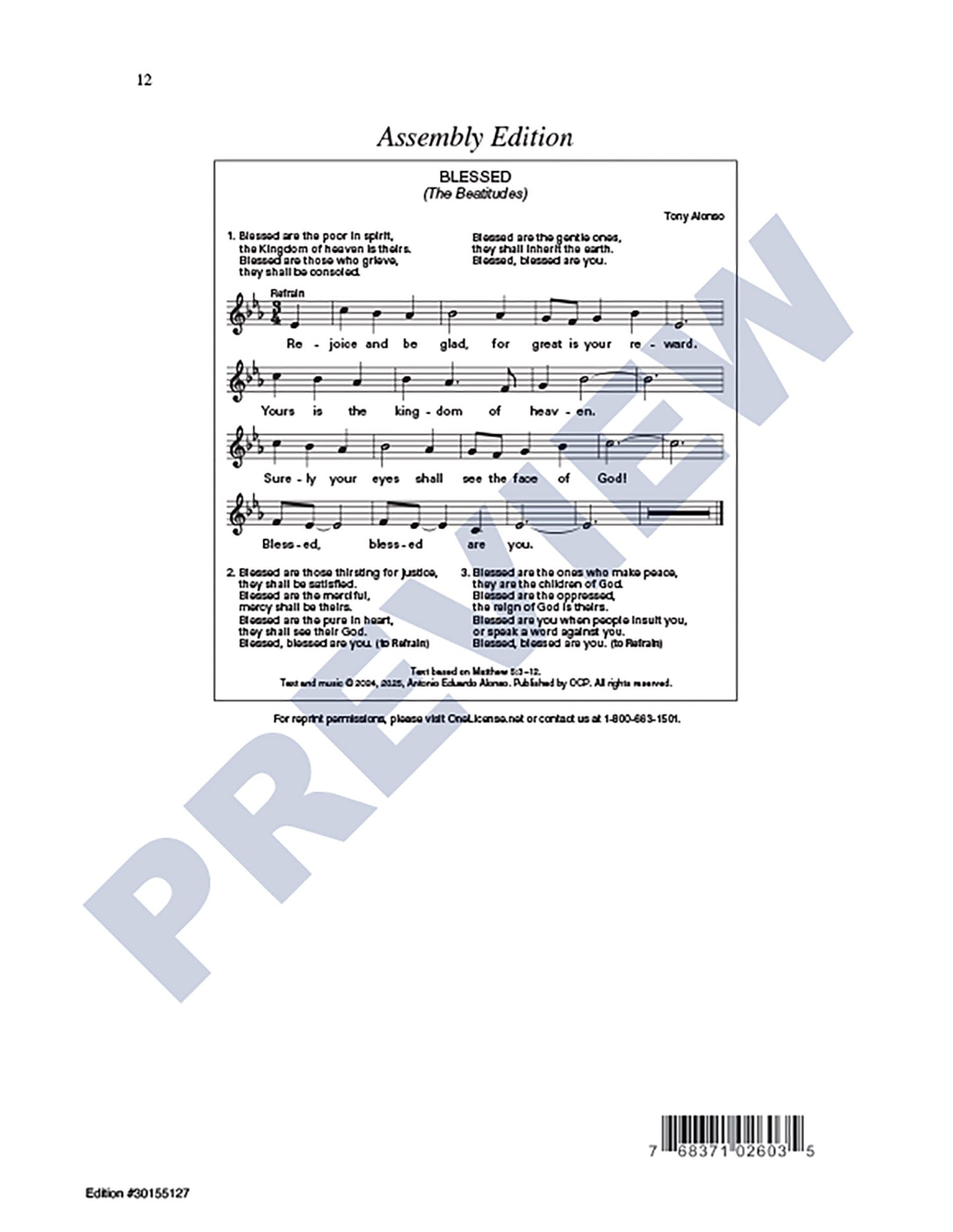 Blessed (The Beatitudes)