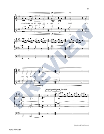 Magnificat & Nunc Dimittis
