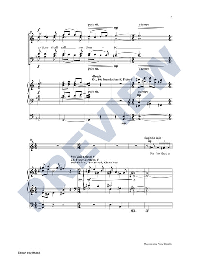 Magnificat & Nunc Dimittis
