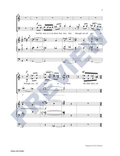 Magnificat & Nunc Dimittis