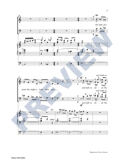 Magnificat & Nunc Dimittis