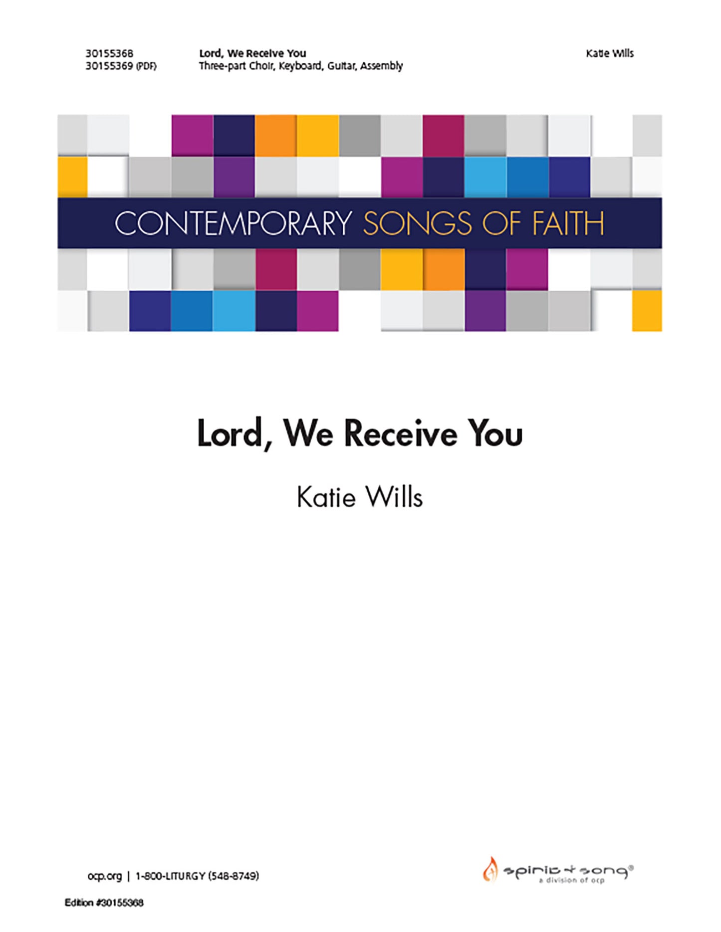 Lord, We Receive You