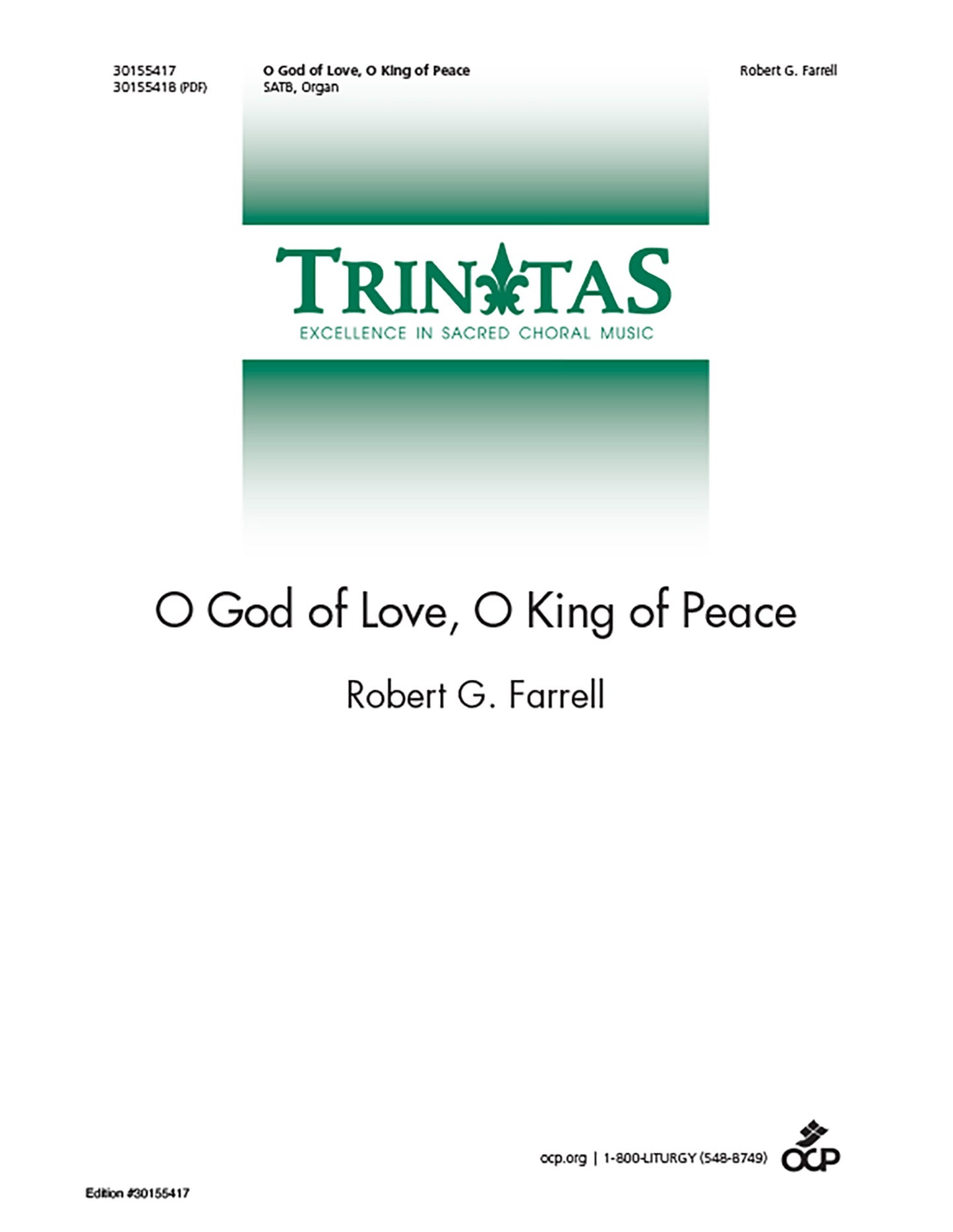 O God of Love, O King of Peace
