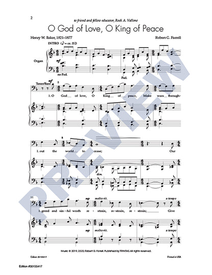 O God of Love, O King of Peace