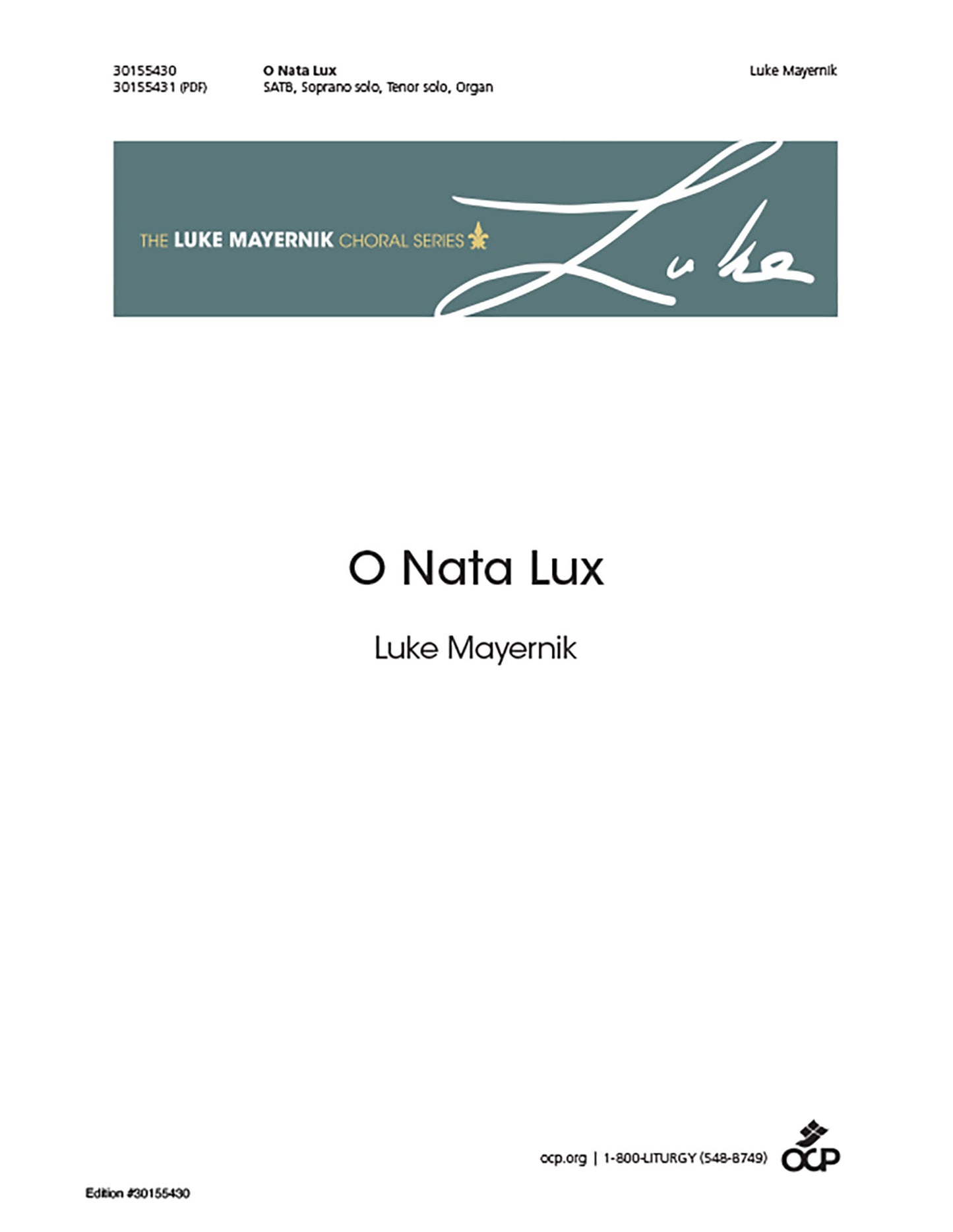 O Nata Lux