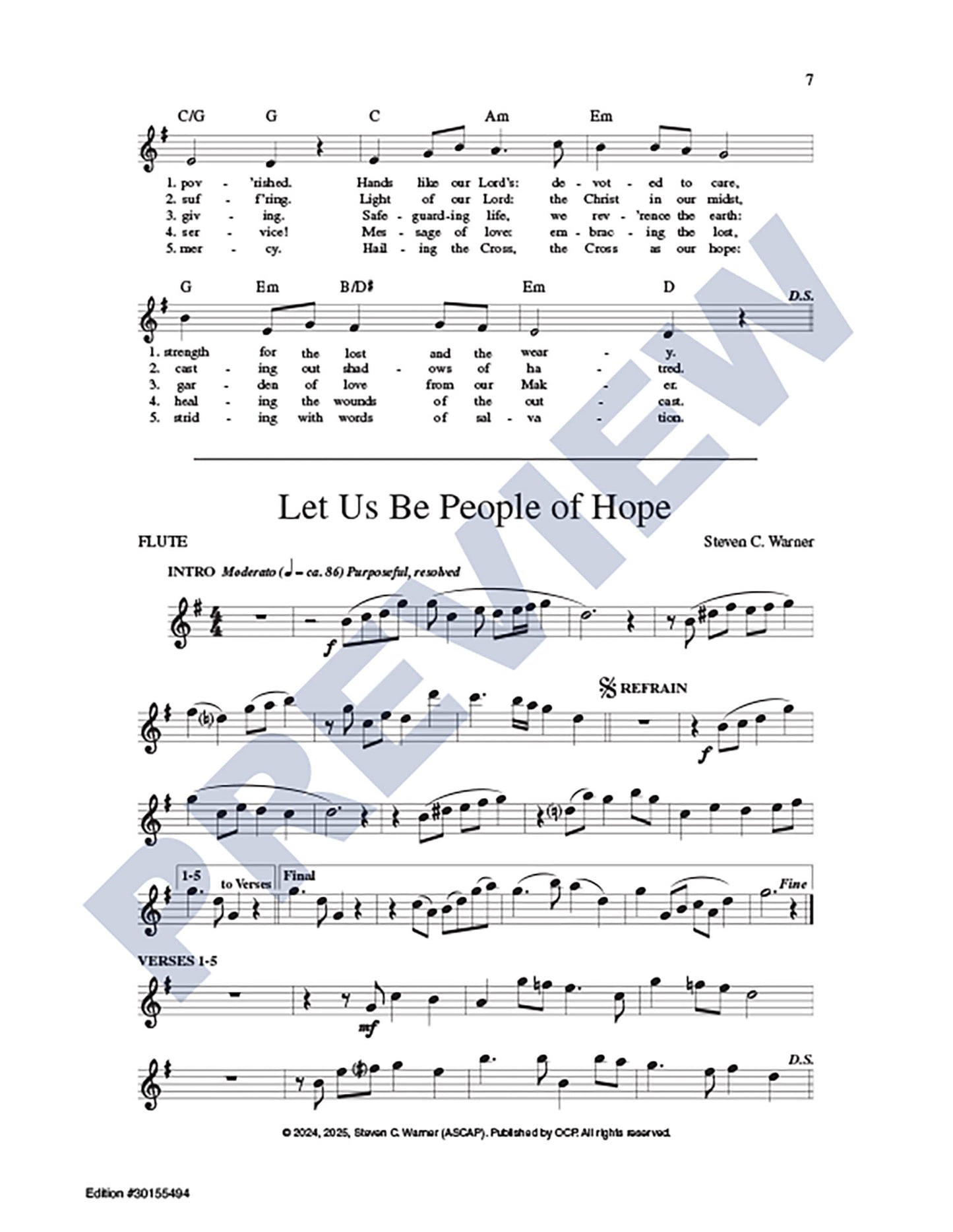 Let Us Be People of Hope