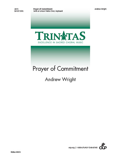 Prayer of Commitment