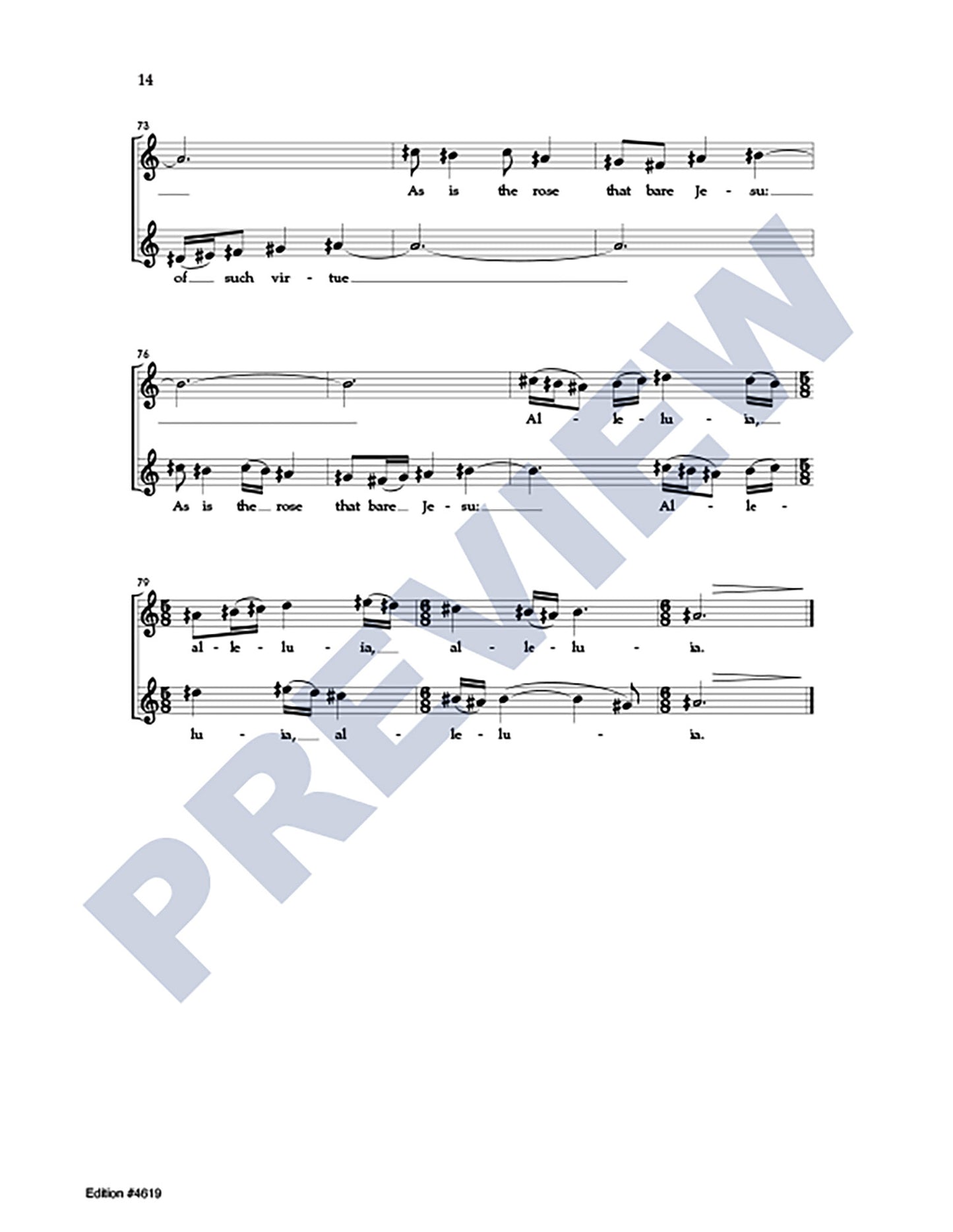 There Is No Rose of Such Virtue